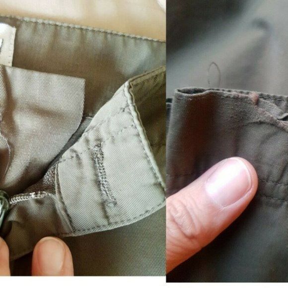 Chico's Pants Army Size 1 Size Medium/8  outdoor Hiking Sporty - Picture 10 of 12